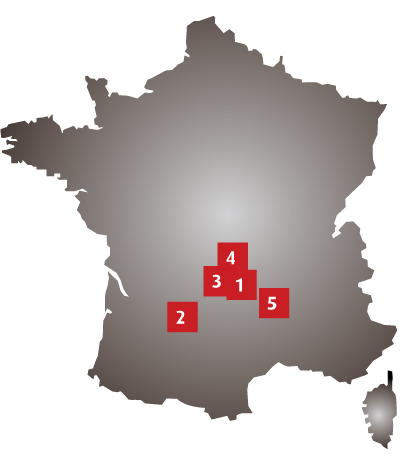 Sites de production Outil Expert en France