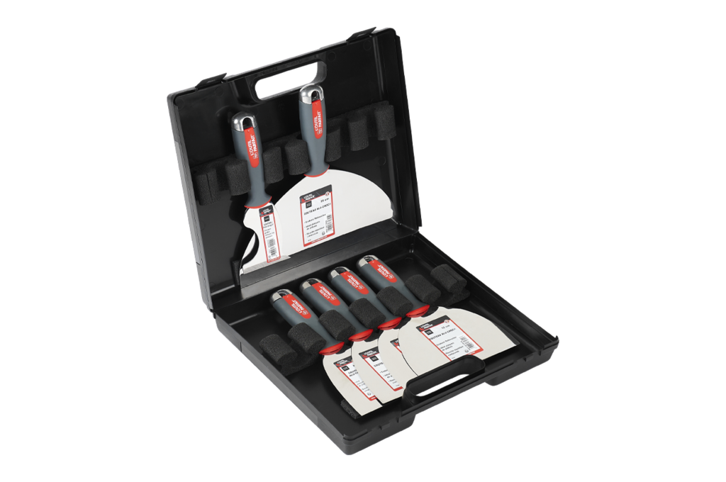 801170 - Valise Plaquiste 6 couteaux  ALU-CHOC®